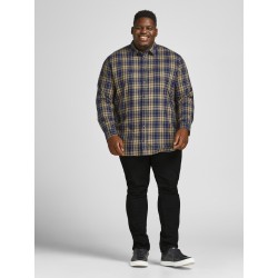 JACK & JONES Plus Tim Slim Fit Jeans - Sort