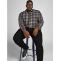 JACK & JONES Plus Tim Slim Fit Jeans - Sort
