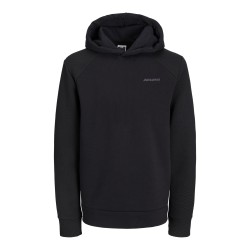 JACK & JONES JUNIOR Staple Quilt Sweat Hoodie - Sort