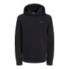 JACK & JONES JUNIOR Staple Quilt Sweat Hoodie - Sort