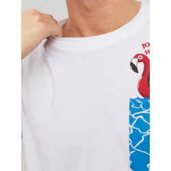 JACK & JONES Jul Lomme T-Shirt - Bright White