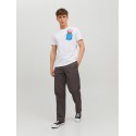 JACK & JONES Jul Lomme T-Shirt - Bright White