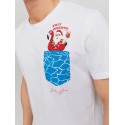 JACK & JONES Jul Lomme T-Shirt - Bright White