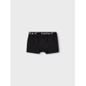 NAME IT Kids Boxershorts 3-Pak - Sort Med Hvid Logo