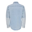 ONLY & SONS Onkortærmettorm L. Blue Block 3937 Shirt - Light Blue Denim