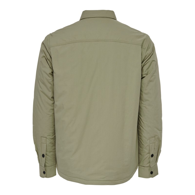 ONLY & SONS Onsbrick Ovr Poplin Solid Padded Shirt - Fallen Rock