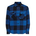ONLY & SONS Milo Langærmet Ternet Overshirt - True Blue