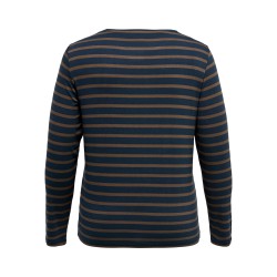 ONLY CARMAKOMA Wilma Langærmet Boatneck Top Jrs - Night Sky