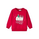 NAME IT Mini Vismas Langærmet Jule Sweatshirt - Jester Red
