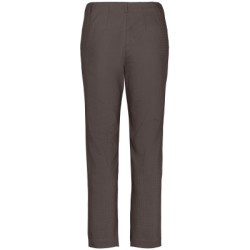 LauRie Kelle Regular SL Jacquard Bukser - Brun