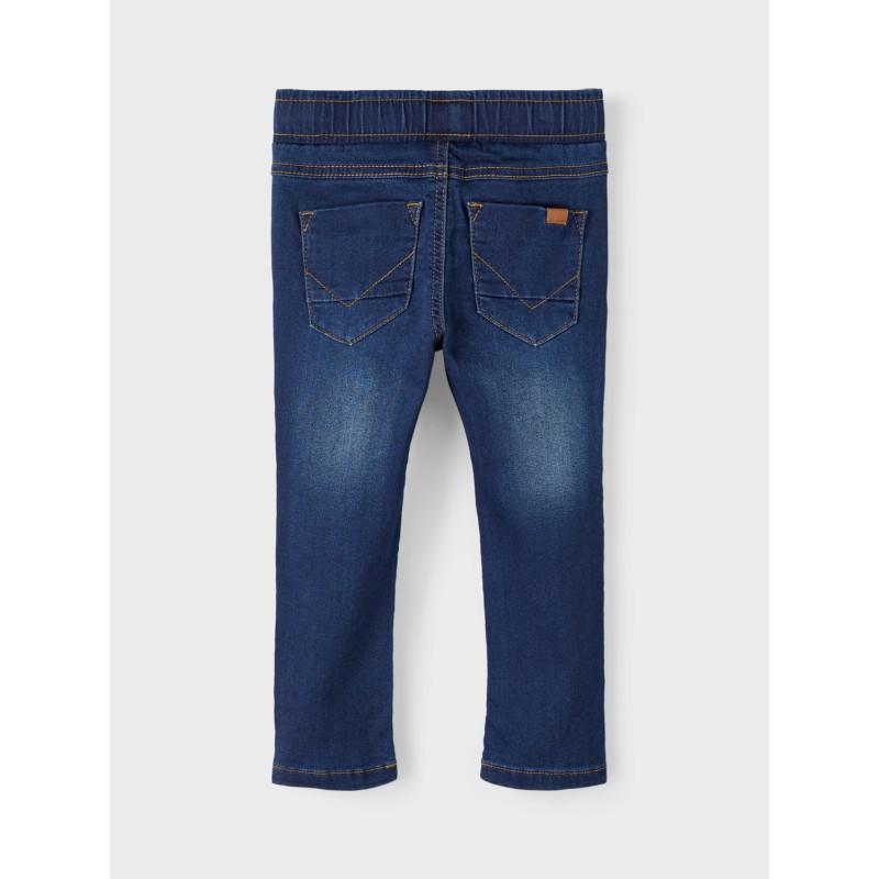 NAME IT Ryan Slim Swe Jeans 2472-Th - Dark Blue Denim