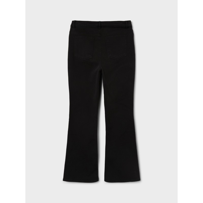 LMTD Tazza Twi Højtaljede Bootcut Bukser - Sort