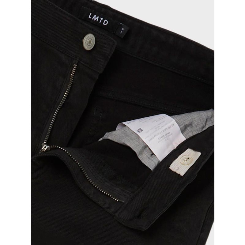 LMTD Tazza Højtaljede Bootcut Bukser - Sort