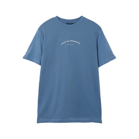 LMTD Riko Kortærmet R Top - Captains Blue