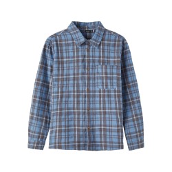 LMTD Rojo Langærmet Check Skjorte - Captains Blue