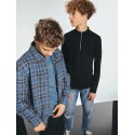 LMTD Rojo Langærmet Ternet Skjorte - Captains Blue