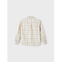 LMTD Tojo Langærmet Check Shirt - Turtledove