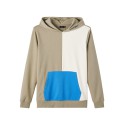 LMTD Tray Langærmet Sweat W. Hood - Silver Sage