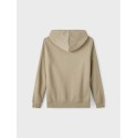 LMTD Tray Langærmet Sweat W. Hood - Silver Sage
