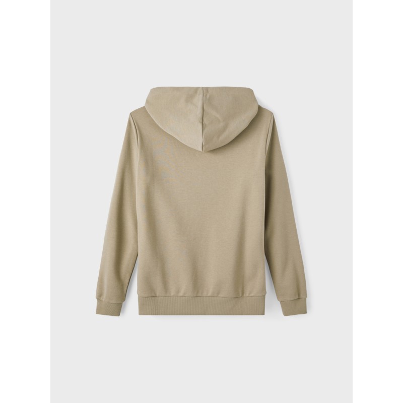 LMTD Tray Langærmet Sweat W. Hood - Silver Sage