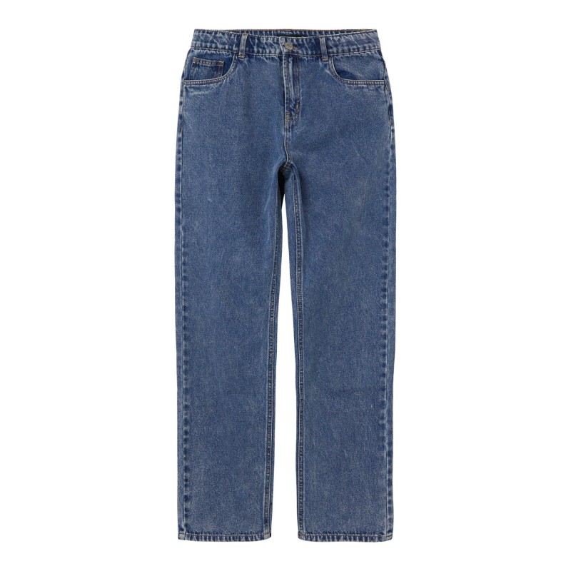 LMTD Toneizza Denim Dad Straight Bukser - Dark Blue Denim