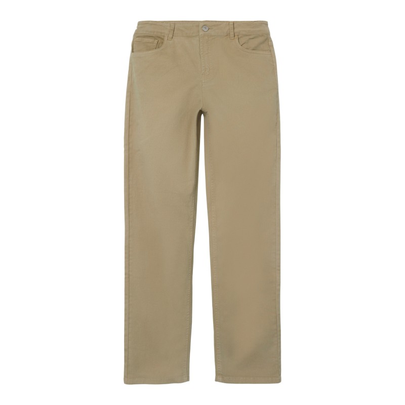 LMTD Tazzan Twi Dad Straight Bukser - Silver Sage