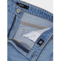 LMTD Workizza Dad Fit Bukser - Light Blue Denim