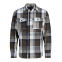 JACK & JONES Jprbludylan Check Overshirt Langærmet Cpo - Java