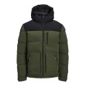 JACK & JONES Jcootto Puffer Sn - Forest Night
