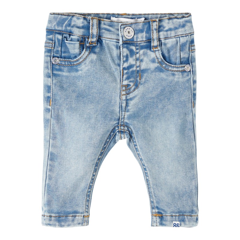 NAME IT Silas Slim Jeans 1214-To B - Medium Blue Denim
