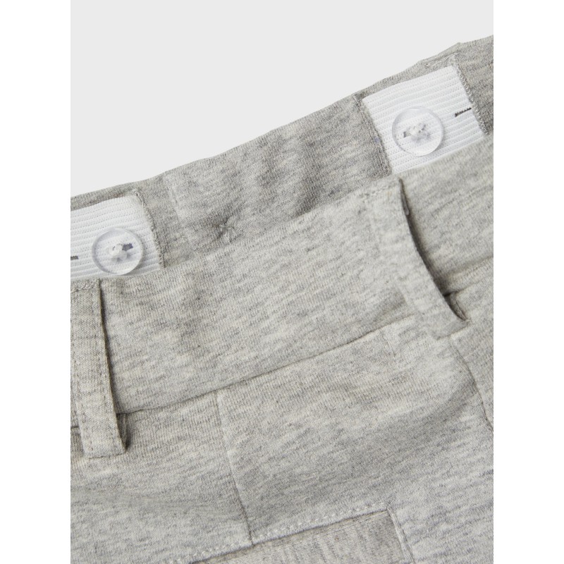 NAME IT Mini Rocco Sweatpants - Grey Melange