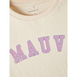 NAME IT Kids T-shirt MAUVE - Buttercream