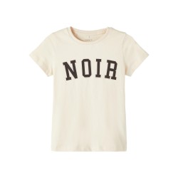 NAME IT Kids T-shirt NOIR - Buttercream