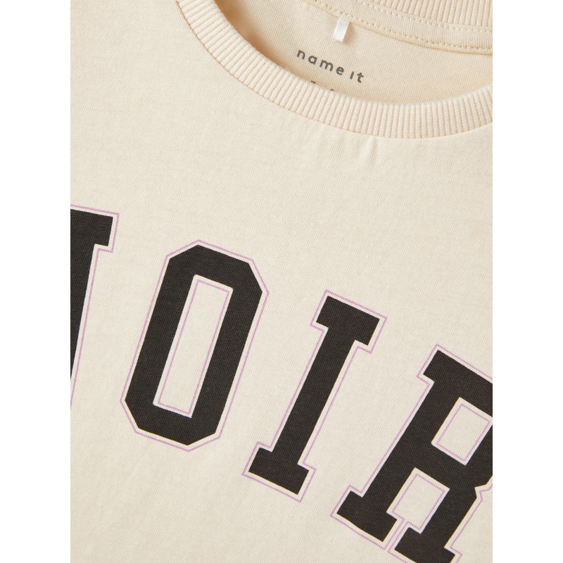 NAME IT Kids T-shirt NOIR - Buttercream