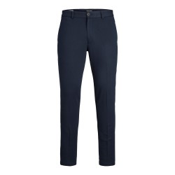 JACK & JONES Marco Jersey Performance Chino Pants - Dark Navy