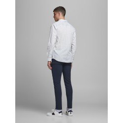 JACK & JONES Marco Jersey Performance Chino Pants - Dark Navy