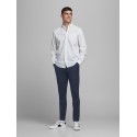 JACK & JONES Marco Jersey Performance Chino Pants - Dark Navy