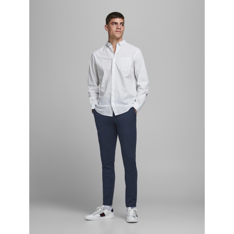 JACK & JONES Marco Jersey Performance Chino Pants - Dark Navy