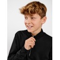 LMTD Tune Langærmet Half Zip Top - Sort