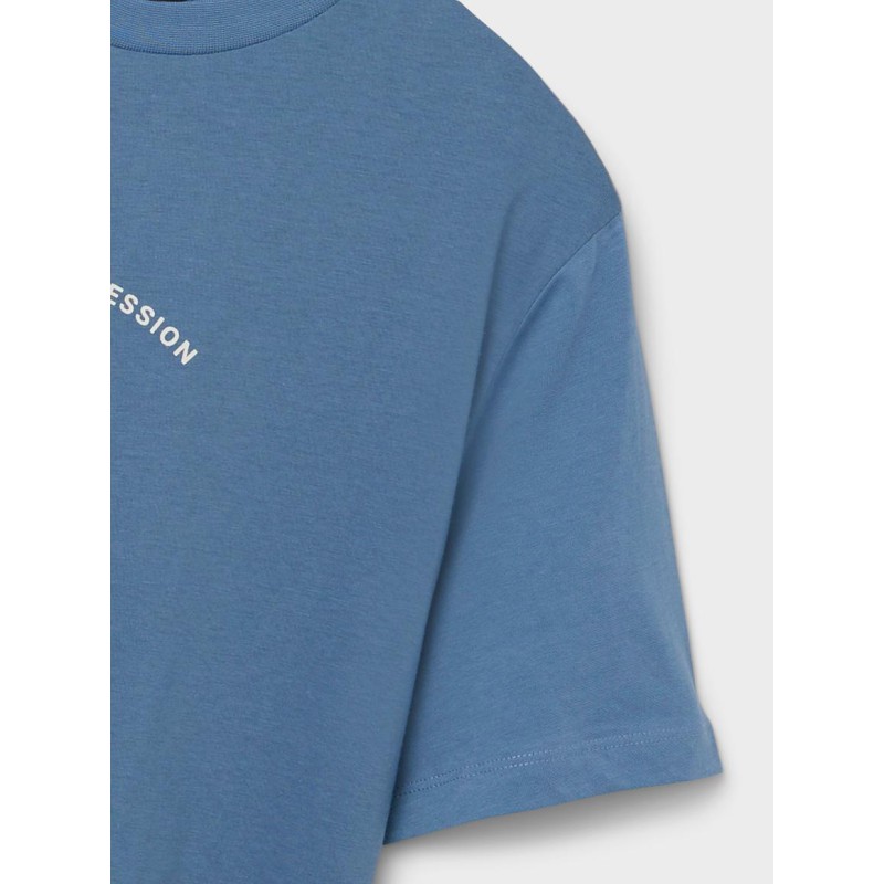 LMTD Riko kortærmet bomulds t-shirt - Captains Blue