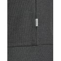JACK & JONES Structure Sweat Hoodie - Grey Melange