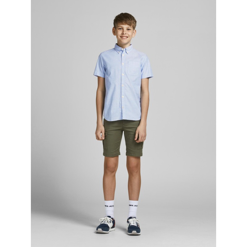 JACK & JONES JUNIOR Oxford Skjorte - Kortærmet | Drengetøj