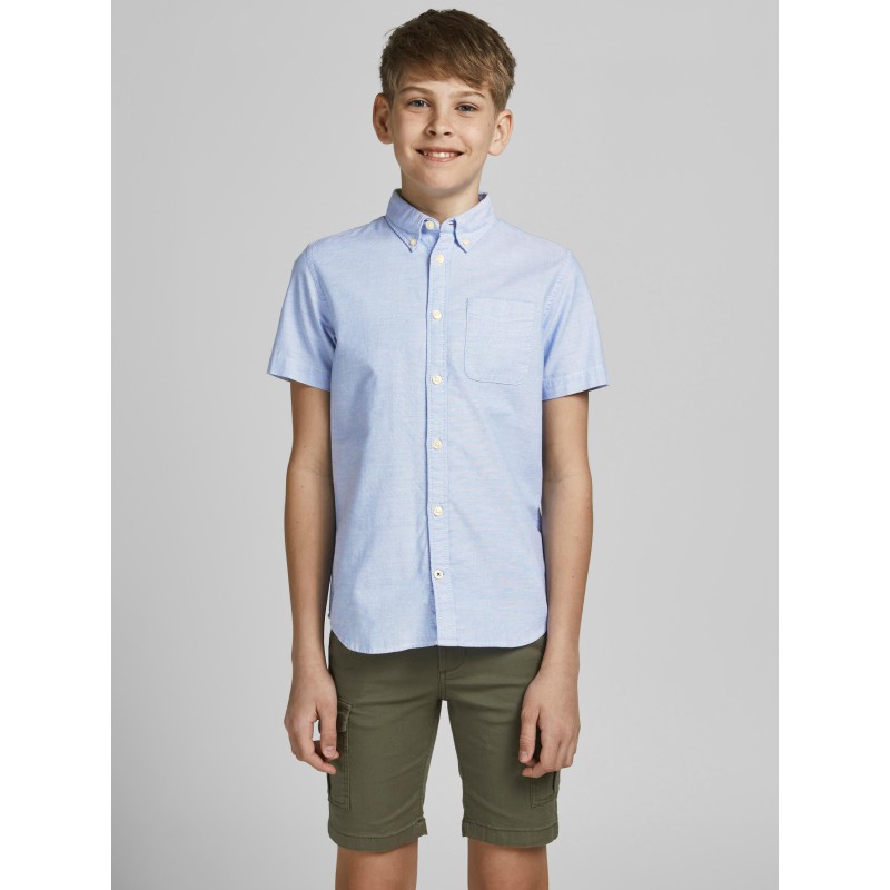 JACK & JONES JUNIOR Oxford Skjorte - Kortærmet | Drengetøj
