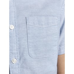 JACK & JONES JUNIOR Oxford Skjorte - Kortærmet | Drengetøj