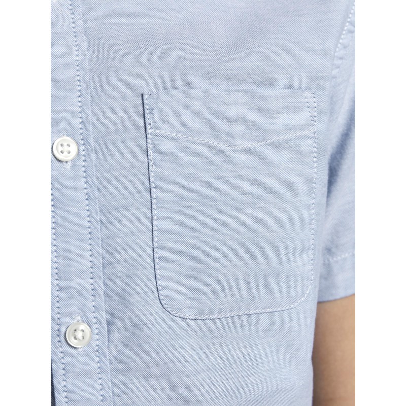 JACK & JONES JUNIOR Oxford Skjorte - Kortærmet | Drengetøj