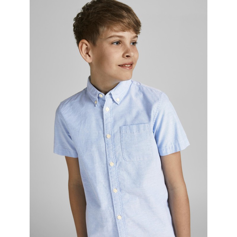 JACK & JONES JUNIOR Oxford Skjorte - Kortærmet | Drengetøj