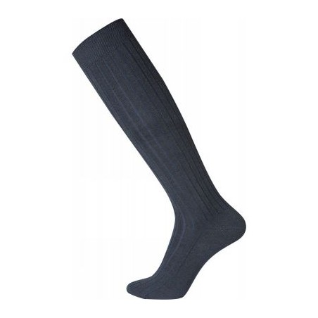 EGTVED Uld Knæstrømper - Navy