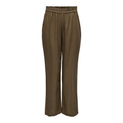 ONLY Tokyo Højtaljede Linen Blend St Bukser Pnt - Cub