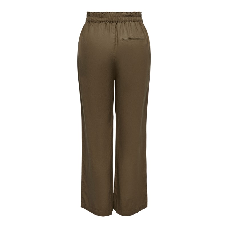 ONLY Tokyo Højtaljede Linen Blend St Bukser Pnt - Cub