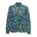 ONLY Abigail Life Langærmet Plikortærmete Shirt Ptm - Kelly Green